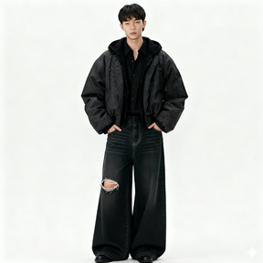 Akoya Studios™ | Leder Bomber Jacke